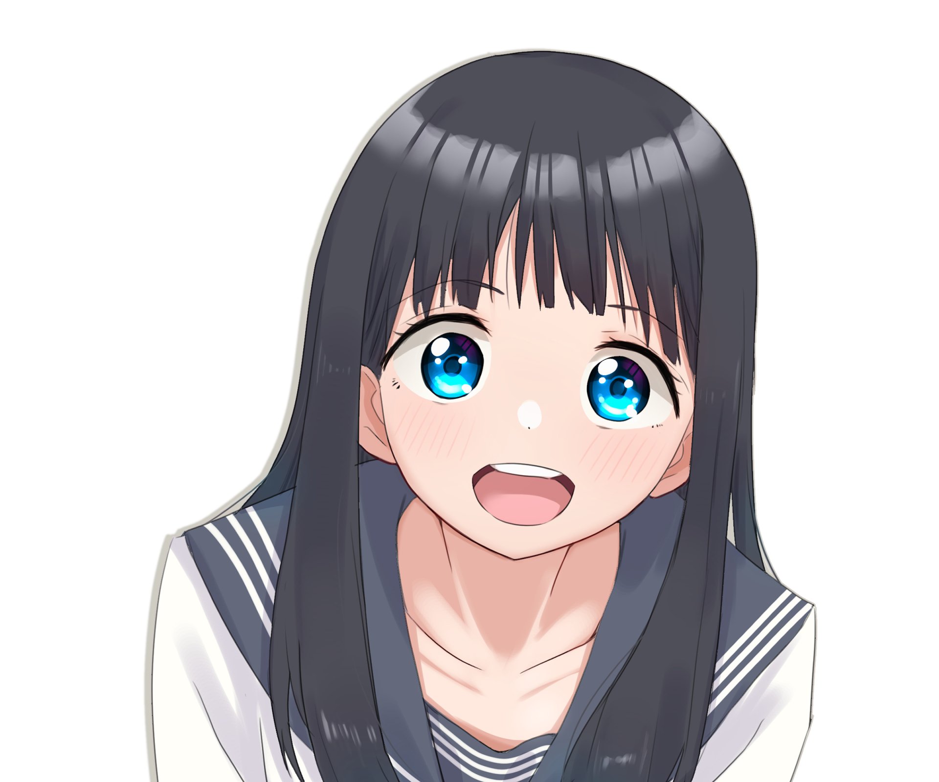 Download Komichi Akebi Anime Akebi's Sailor Uniform HD Wallpaper