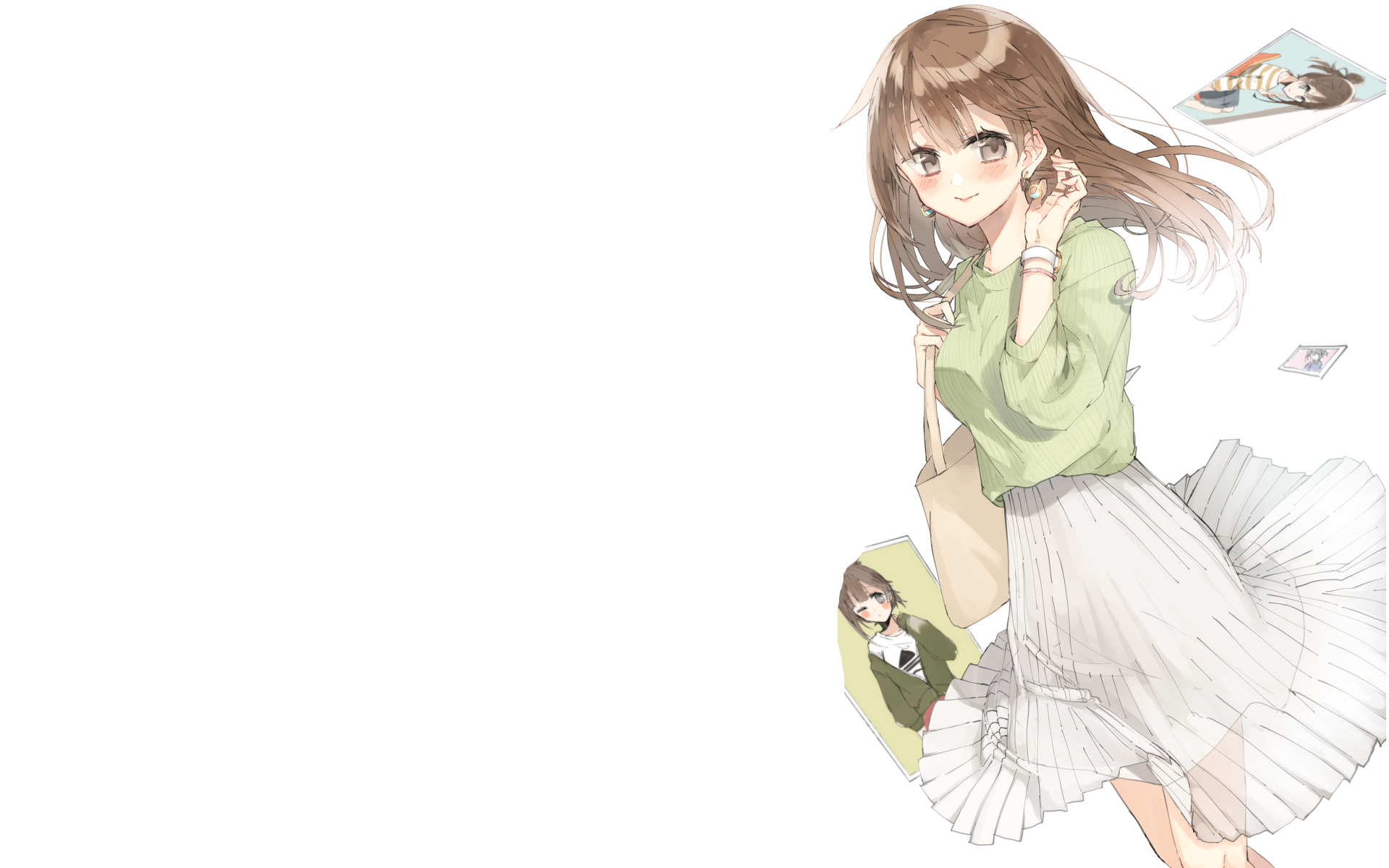 Download Anime Girl Anime Girl HD Wallpaper by てび丸