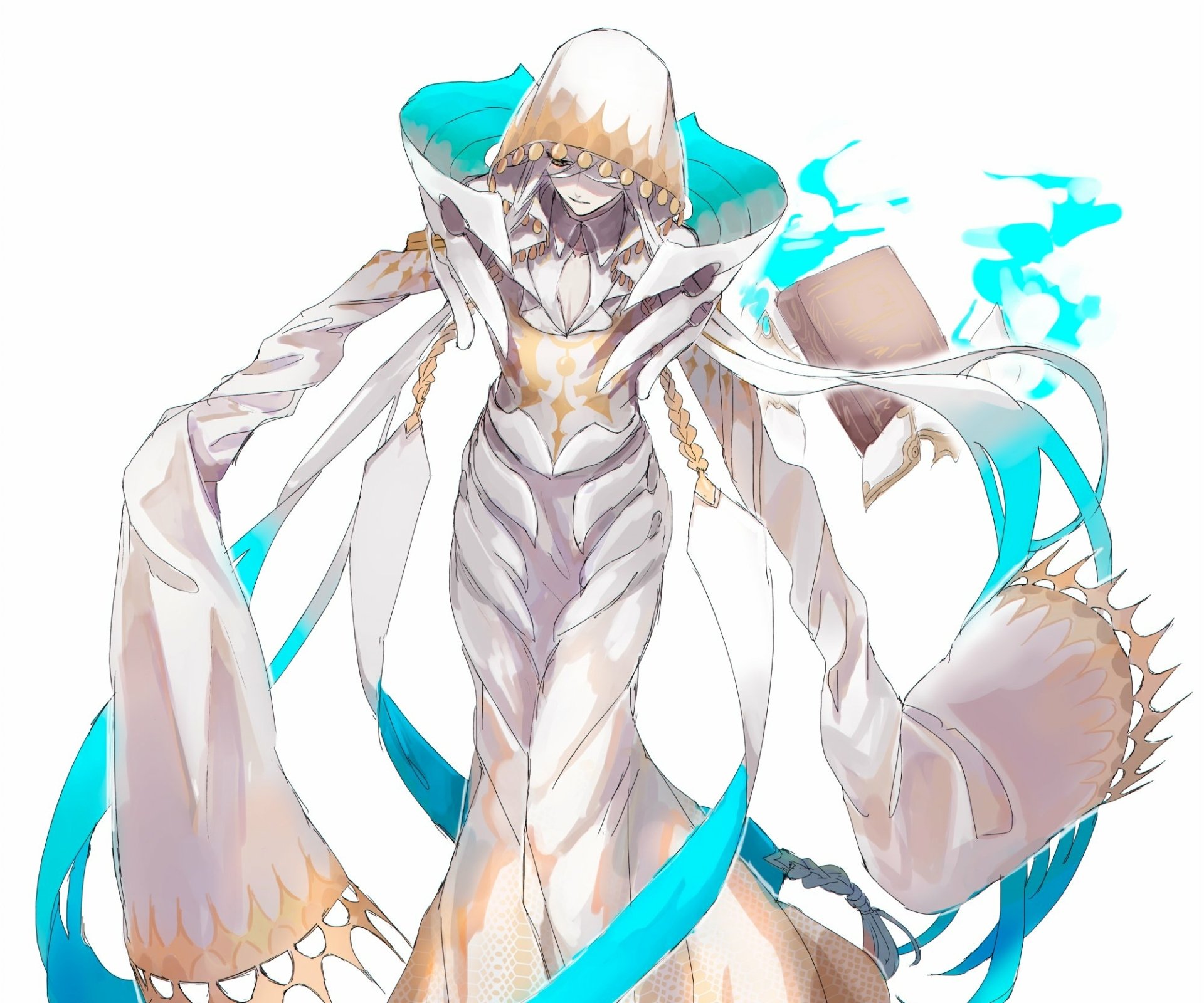 Download Asclepius (Fate/Grand Order) Caster (Fate/Grand Order) Anime Fate/Grand Order HD Wallpaper