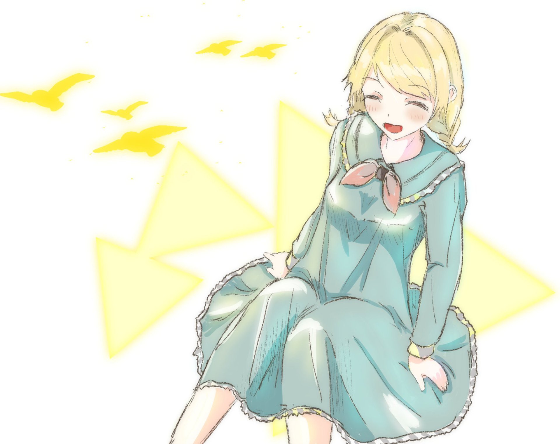 Download Lupinus Virtual Games VSPO! Kogara Toto Anime Virtual Youtuber HD Wallpaper by mag-san