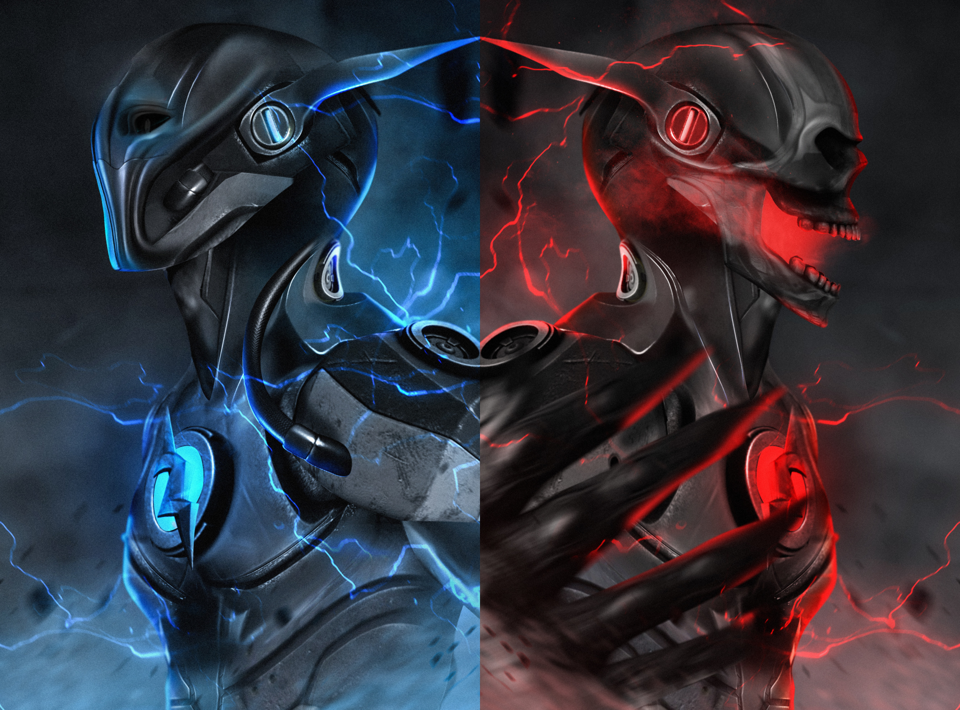 Download Black Flash Zoom (DC Comics) Comic Crossover HD Wallpaper by BossLogic