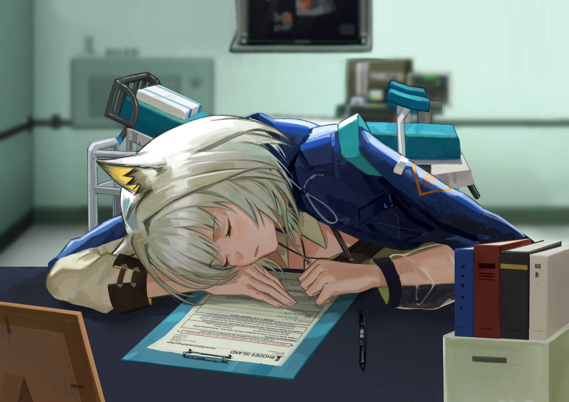 Download Kal'tsit (Arknights) Video Game Arknights HD Wallpaper