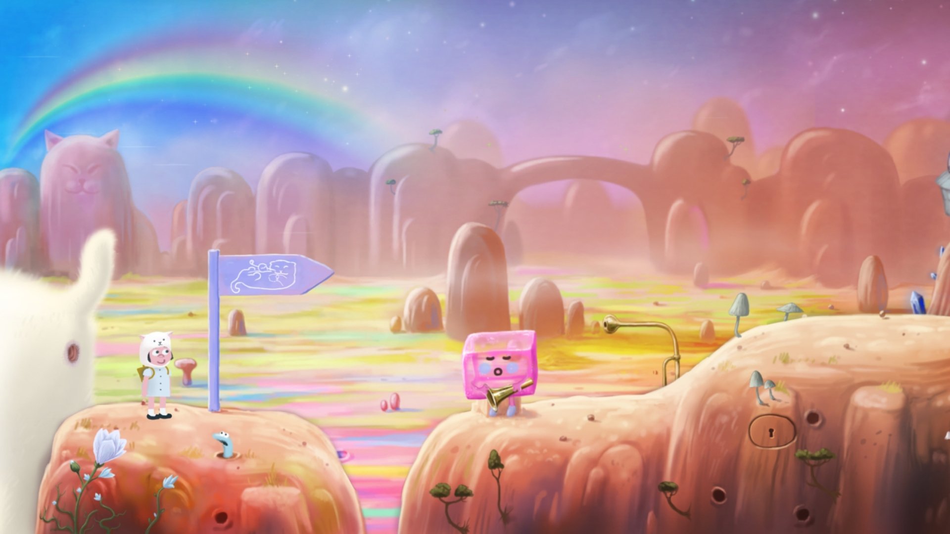 Download Video Game Catie In MeowmeowLand HD Wallpaper