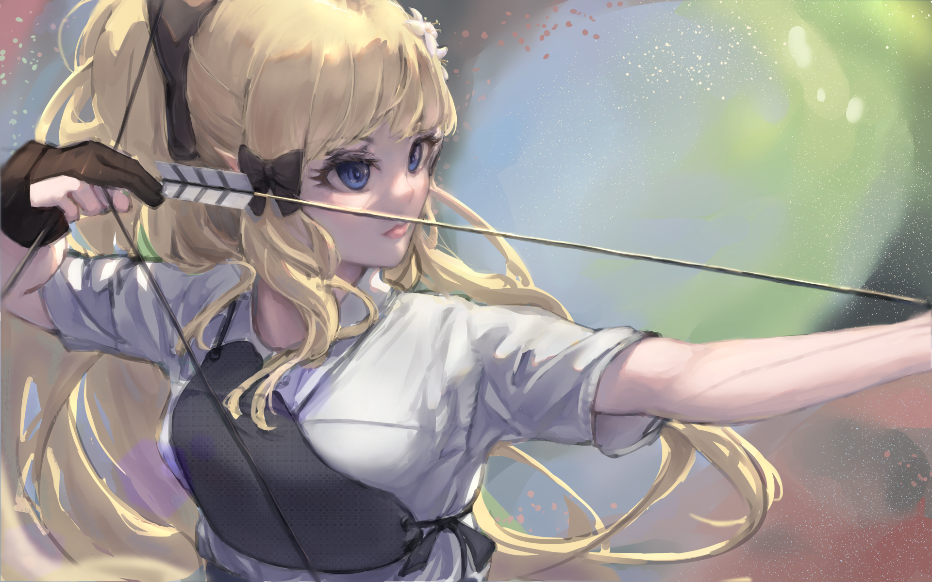 Download Saren Sasaki Anime Princess Connect! Re:Dive 4k Ultra HD Wallpaper by Catazalea