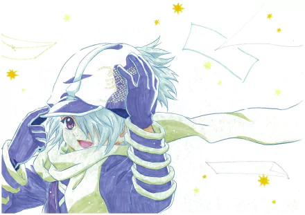 Lag Seeing Anime Letter Bee HD Desktop Wallpaper | Background Image