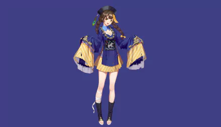 Anime girl anime girl HD Desktop Wallpaper | Background Image