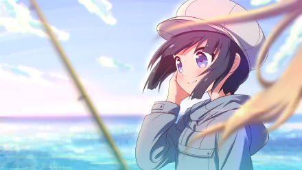 Hiyori Minagi Anime Slow Loop HD Desktop Wallpaper | Background Image