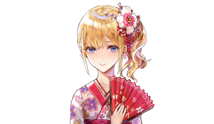 Anime girl anime girl HD Desktop Wallpaper | Background Image