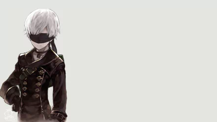 YoRHa No.9 Type S video game NieR: Automata HD Desktop Wallpaper | Background Image