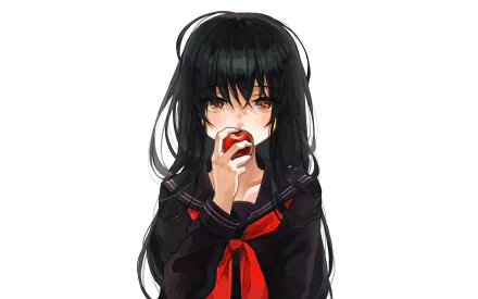 school uniform Anime girl anime girl HD Desktop Wallpaper | Background Image