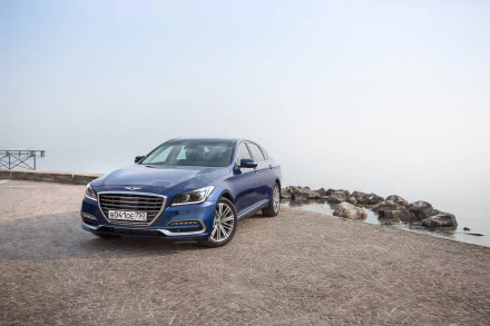 Genesis G80 2.0T HTRAC vehicle Genesis G80 HD Desktop Wallpaper | Background Image