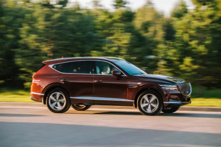 SUV Genesis GV80 AWD vehicle Genesis GV80 HD Desktop Wallpaper | Background Image