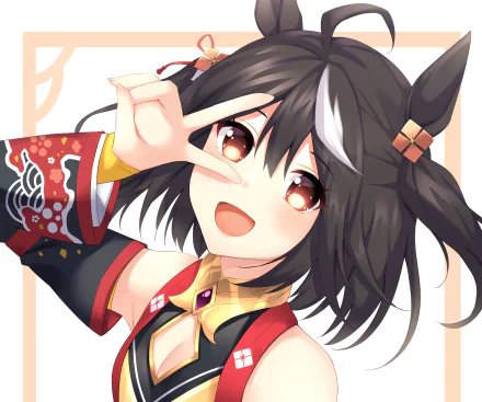 Kitasan Black Anime Uma Musume: Pretty Derby HD Desktop Wallpaper | Background Image