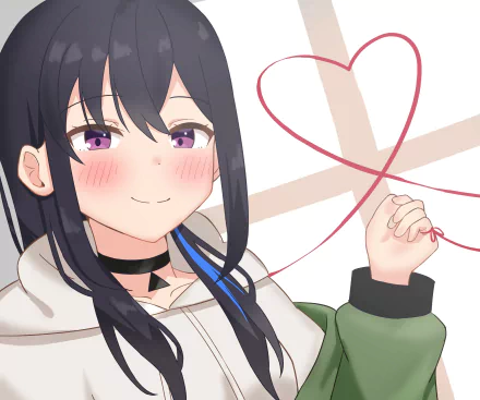 Lupinus Virtual Games VSPO! Ichinose Uruha Anime Virtual Youtuber HD Desktop Wallpaper | Background Image