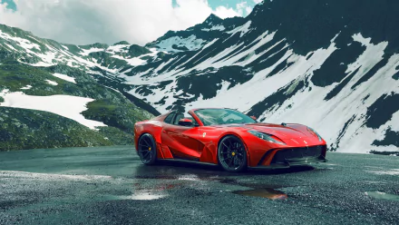 supercar vehicle Ferrari 812 GTS HD Desktop Wallpaper | Background Image