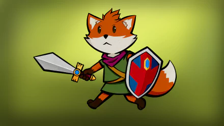 video game Tunic HD Desktop Wallpaper | Background Image