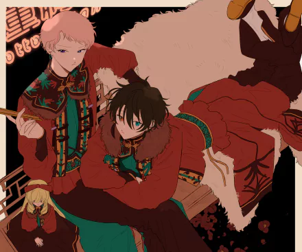 Mika Kagehira Shu Itsuki video game Ensemble Stars! HD Desktop Wallpaper | Background Image