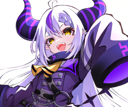 hololive La+ Darknesss (Virtual Youtuber) Anime Virtual Youtuber HD Desktop Wallpaper | Background Image