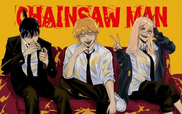 Anime Chainsaw Man Power Denji Aki Hayakawa HD Wallpaper | Background Image