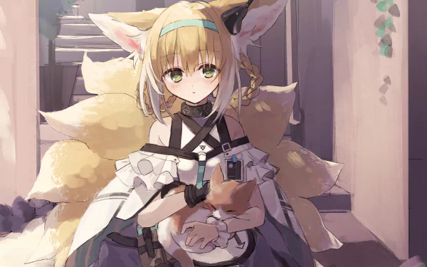 Suzuran (Arknights) video game Arknights HD Desktop Wallpaper | Background Image