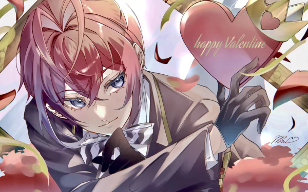 Riddle Rosehearts video game Twisted Wonderland HD Desktop Wallpaper | Background Image