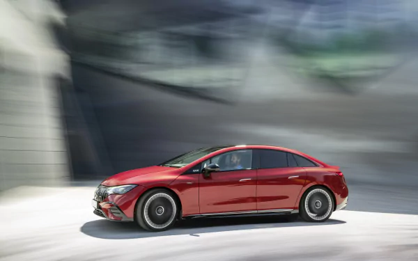 vehicle Mercedes-AMG EQE 43 HD Desktop Wallpaper | Background Image