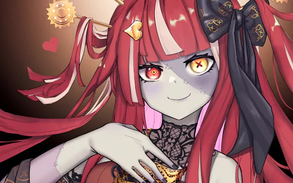 Kureiji Ollie hololive Anime Virtual Youtuber HD Desktop Wallpaper | Background Image