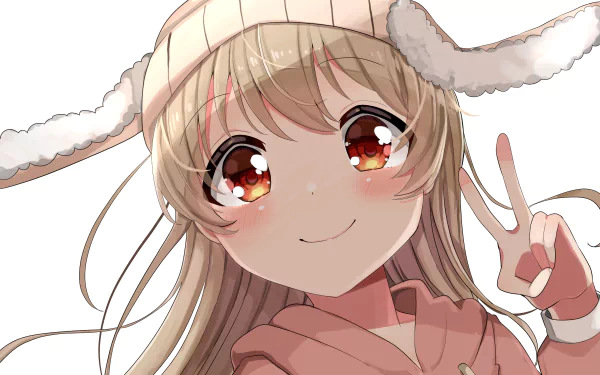 Koharu Minagi Anime Slow Loop HD Desktop Wallpaper | Background Image