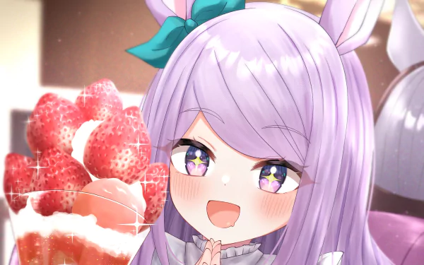 Mejiro McQueen Anime Uma Musume: Pretty Derby HD Desktop Wallpaper | Background Image