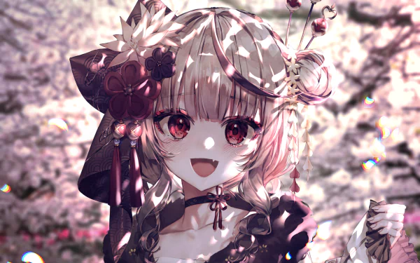 hololive Sakamata Chloe Anime Virtual Youtuber HD Desktop Wallpaper | Background Image