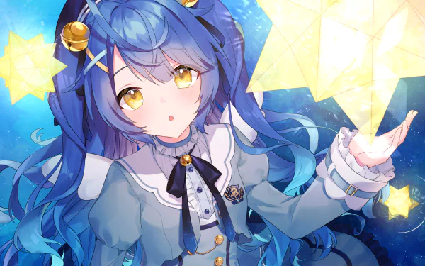 Nijisanji Amamiya Kokoro Anime Virtual Youtuber HD Desktop Wallpaper | Background Image