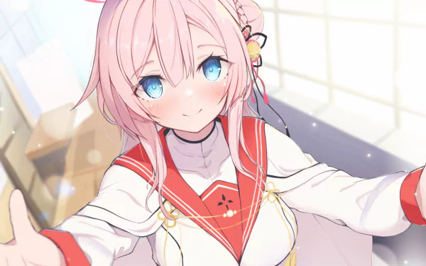 Mimori (Blue Archive) video game Blue Archive HD Desktop Wallpaper | Background Image