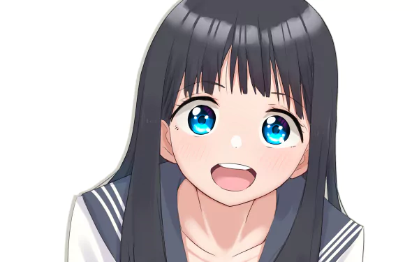 Komichi Akebi Anime Akebi's Sailor Uniform HD Desktop Wallpaper | Background Image