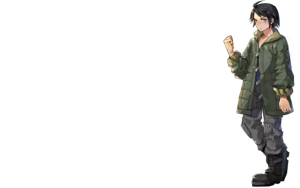 Mikazuki Augus Anime Mobile Suit Gundam: Iron-Blooded Orphans HD Desktop Wallpaper | Background Image