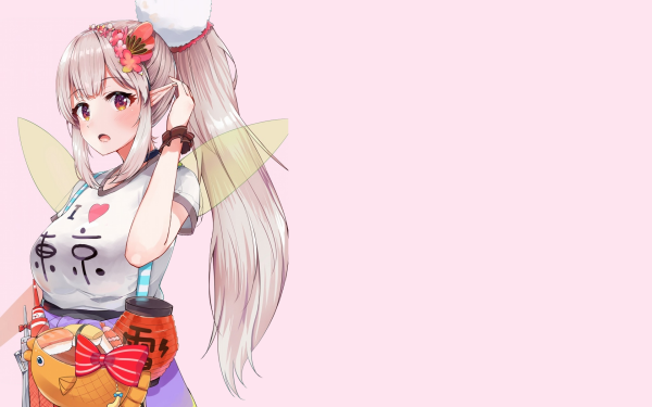 Anime Virtual Youtuber Elf no Elu Fairy HD Wallpaper | Background Image