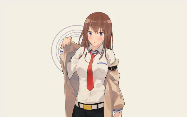 Kurisu Makise Anime Steins;Gate 0 HD Desktop Wallpaper | Background Image