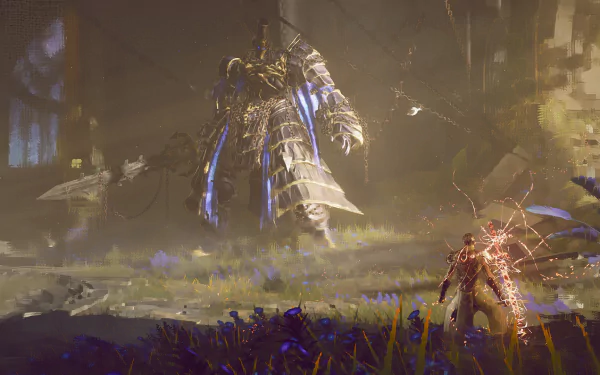 video game BABYLON'S FALL HD Desktop Wallpaper | Background Image