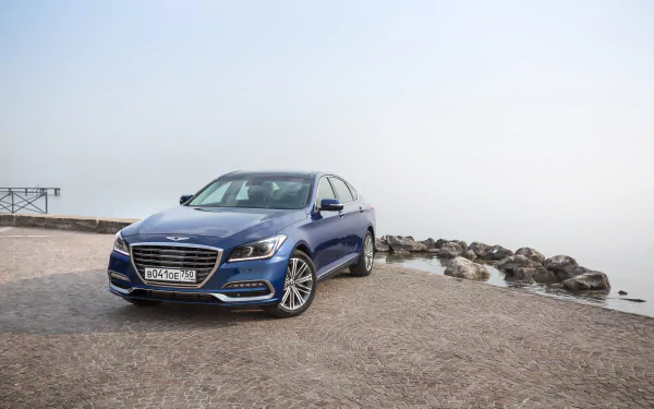 Genesis G80 2.0T HTRAC vehicle Genesis G80 HD Desktop Wallpaper | Background Image