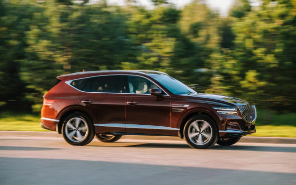 SUV Genesis GV80 AWD vehicle Genesis GV80 HD Desktop Wallpaper | Background Image