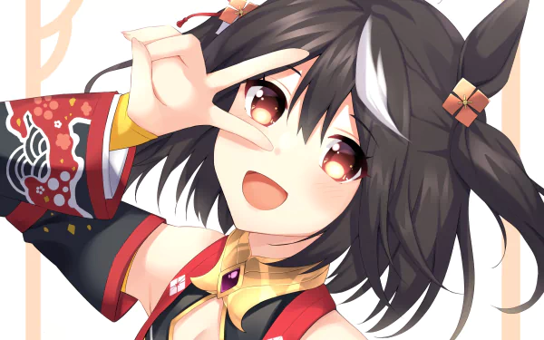 Kitasan Black Anime Uma Musume: Pretty Derby HD Desktop Wallpaper | Background Image