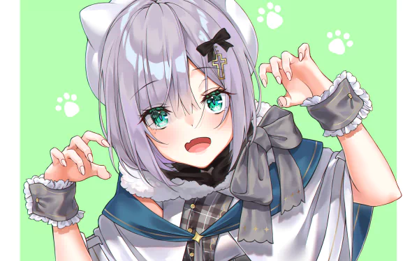 Lupinus Virtual Games VSPO! Kaga Sumire Anime Virtual Youtuber HD Desktop Wallpaper | Background Image