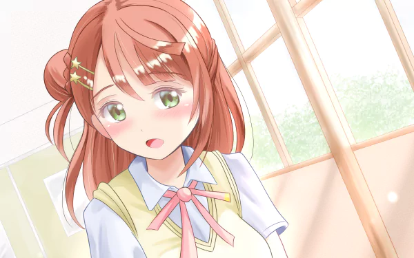 Ayumu Uehara Anime Love Live! Nijigasaki High School Idol Club HD Desktop Wallpaper | Background Image