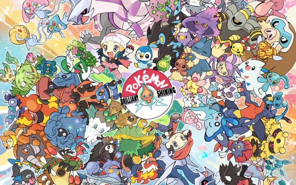 video game Pokémon: Diamond and Pearl HD Desktop Wallpaper | Background Image