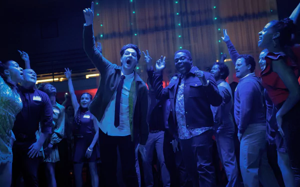 Sam Richardson Ben Schwartz TV Show The Afterparty HD Desktop Wallpaper | Background Image