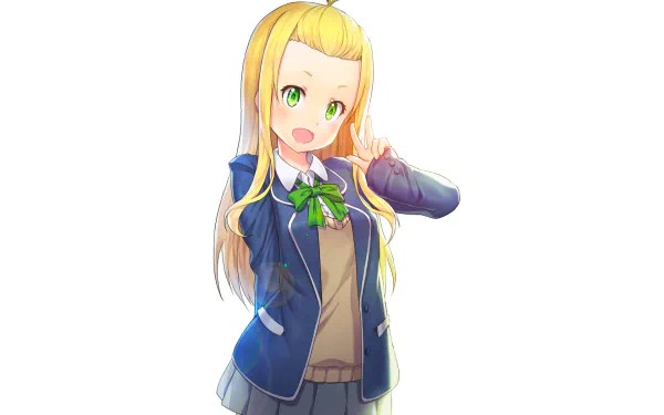 Mizuki Usami Anime This Art Club Has a Problem! HD Desktop Wallpaper | Background Image