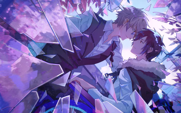 Izaya Orihara Shizuo Heiwajima Anime Durarara!! HD Desktop Wallpaper | Background Image