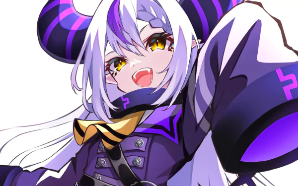hololive La+ Darknesss (Virtual Youtuber) Anime Virtual Youtuber HD Desktop Wallpaper | Background Image