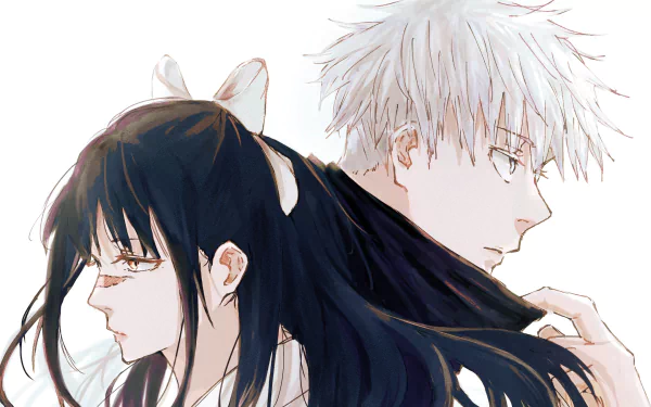 Utahime Iori Satoru Gojo Anime Jujutsu Kaisen HD Desktop Wallpaper | Background Image