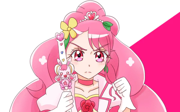 Nodoka Hanadera Cure Grace Anime Healin' Good PreCure HD Desktop Wallpaper | Background Image
