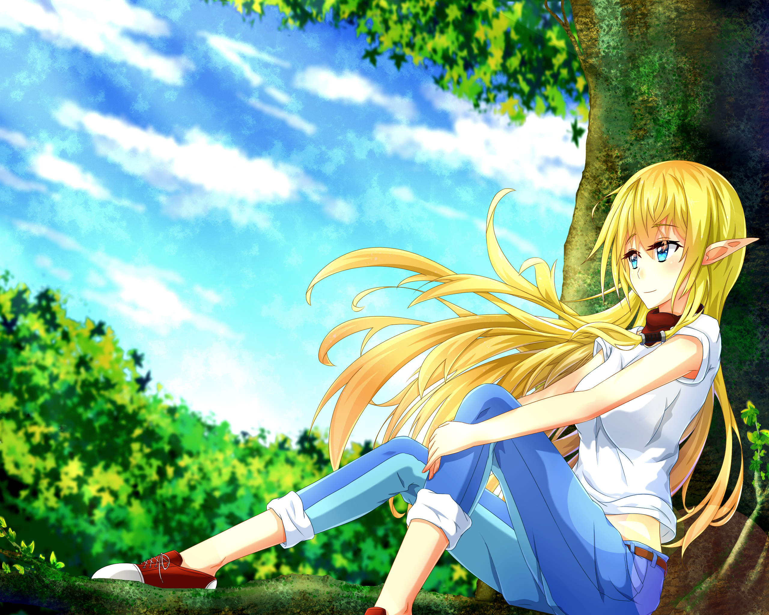 Anime GATE HD Wallpaper | Background Image